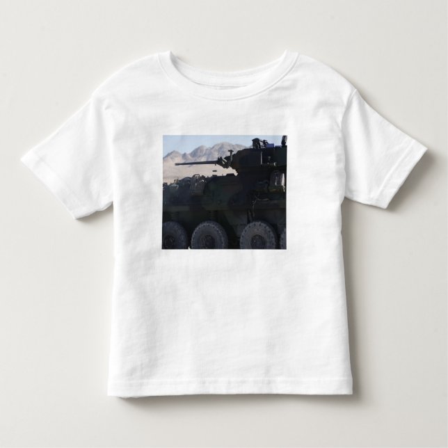A light armoured vehicle fires toddler T-Shirt (Front)