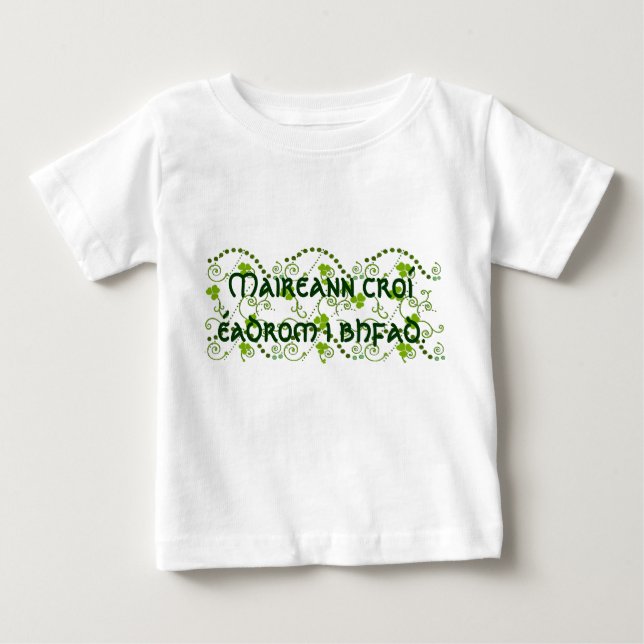 A light heart lives long baby T-Shirt (Front)