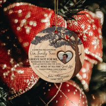 A Limb Has Fallen From Our Family Tree Ornament