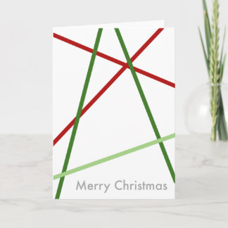 A Linear Christmas Holiday Card