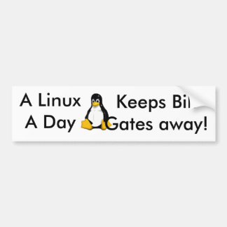 A Linux A Day... Bumper Sticker