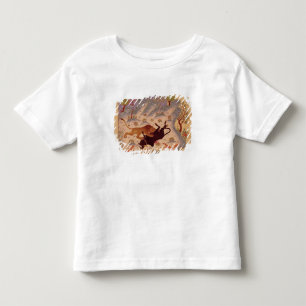 A Lion Attacking and Killing a Bull Toddler T-Shirt