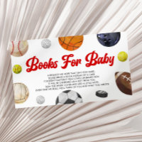 A Little Allstar Sports Baby Shower Books For Baby