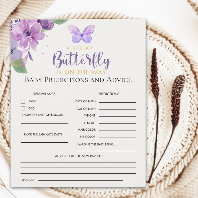 A Little Baby Butterfly is on The Way Baby shower (Creator Uploaded)