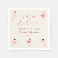 A Little Ballerina Pink Ballet Baby Shower