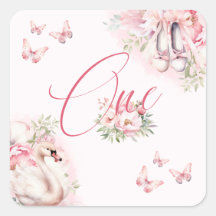 A Little Ballerina Swan Lake First Birthday