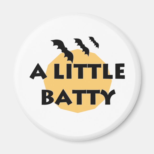 A Little Batty Bats and Moon Magnet (Front)