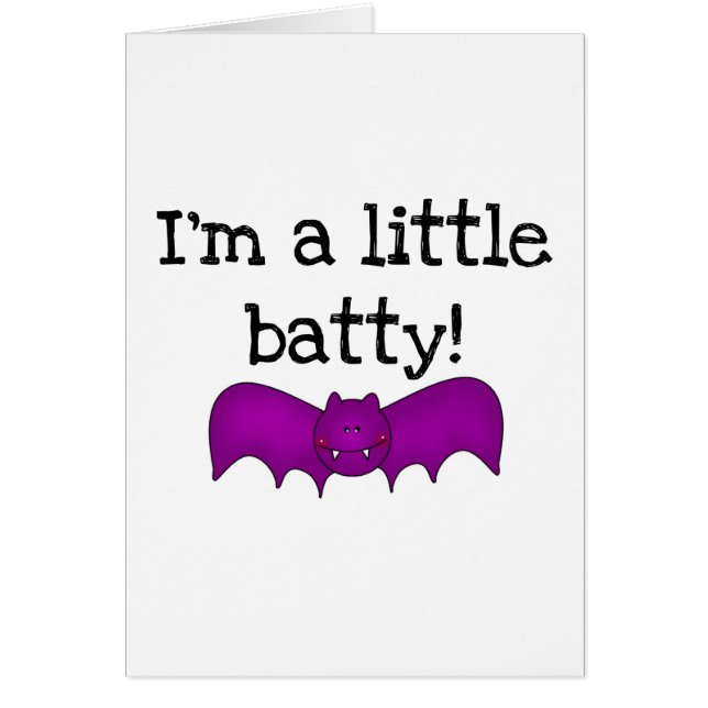 A Little Batty Halloween T-shirts and Gifts (Front)