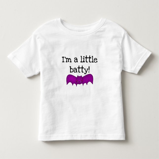 A Little Batty Halloween T-shirts and Gifts (Front)