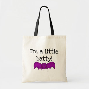 A Little Batty Halloween T-shirts and Gifts Tote Bag