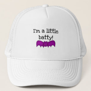 A Little Batty Halloween T-shirts and Gifts Trucker Hat