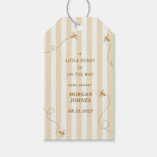 A Little Bee Baby Shower Invitation Gift Tags