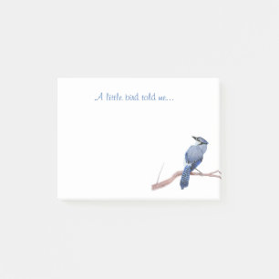 A Little Bird Told Me Post-it Notes