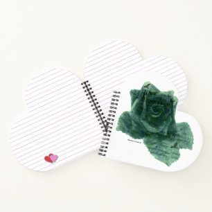 A Little Bird Told Me Rose Notebook