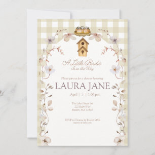 A Little Birdie is on the Way Shower Invitation