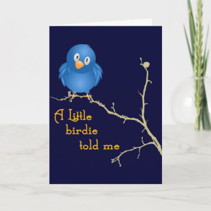 A Little Birdie Momism Greeting Card