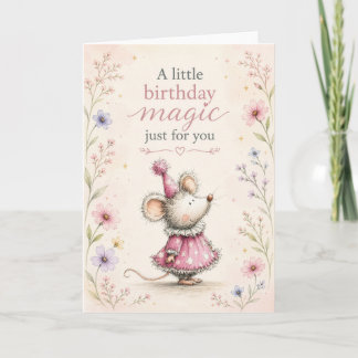 A Little Birthday Magic For You Card