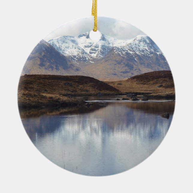 A little Bit Of Scotland Ceramic Tree Decoration (Back)