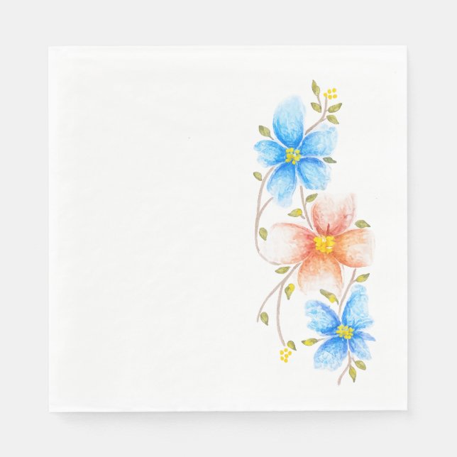 A little bit of Spring Napkin (Front)