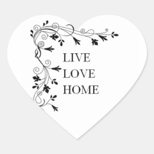 A little bit of what i love heart sticker