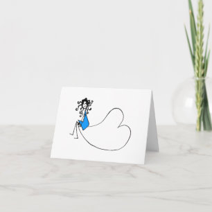 A Little Blue Sky: BLUE, Loreen Loves Thank You Card