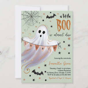 A Little Boo Baby Shower Invitation