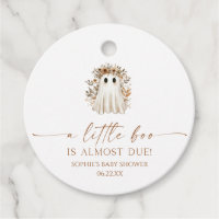 A Little Boo Boho Ghost Wildflower Baby Shower