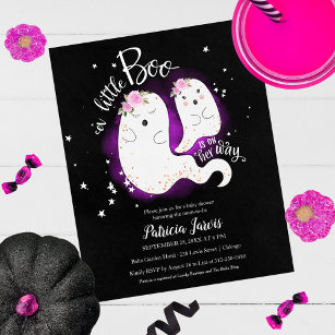 A Little Boo Budget Girl Baby Shower Invitation