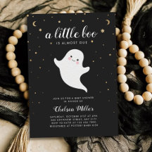 A Little Boo Cute Ghost Baby Shower
