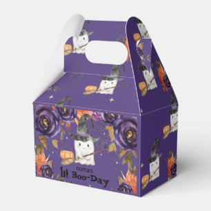 A Little Boo Cute Ghost Halloween 1st 2nd Birthday Favour Box