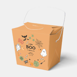 A Little Boo Cute Ghost Halloween Baby Shower Favour Box