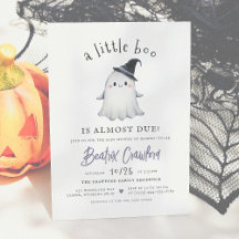 A Little Boo Cute Halloween Girl Baby Shower