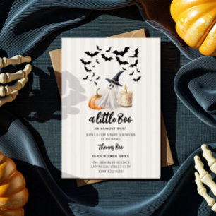 A Little Boo Ghostly Baby Shower invitation