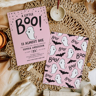 A Little Boo Halloween Baby Sprinkle Invitation
