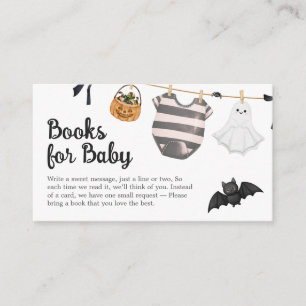 A Little Boo Is almost Due Baby Books for Baby Enclosure Card