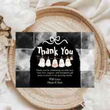 A Little Boo Is Almost Due Baby Shower Thank You
