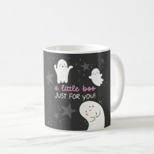 A Little Boo Just for You Halloween Ghost Gift Coffee Mug