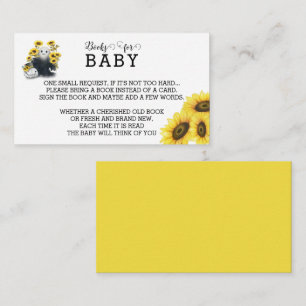 A Little Boo October Baby Book Request Card