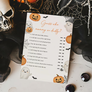 A Little Boo Pumpkin Guess Who Mummy or Daddy