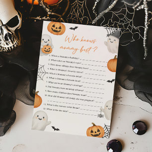 A Little Boo Pumpkin Who Knows Mummy Best Game