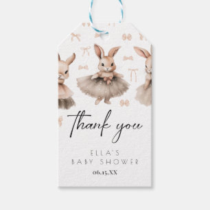 A Little Bunny Baby Shower Gift Tags