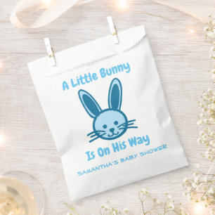 A Little Bunny Is On His Way Favour Bags