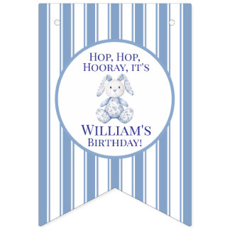 A Little Bunny is Turning One Bunting