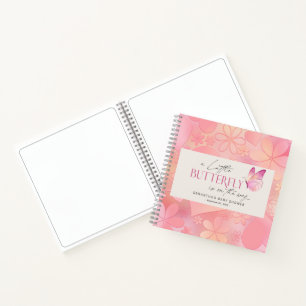 A Little Butterfly Baby Shower Guest Book