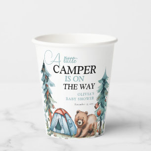 A Little Camper Forest Baby Shower Paper Cups