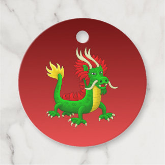 A Little Chinese Dragon Favour Tags