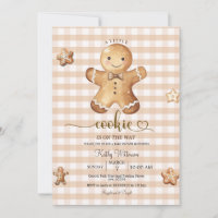 A Little Cookie Winter Gingerbread Baby Shower