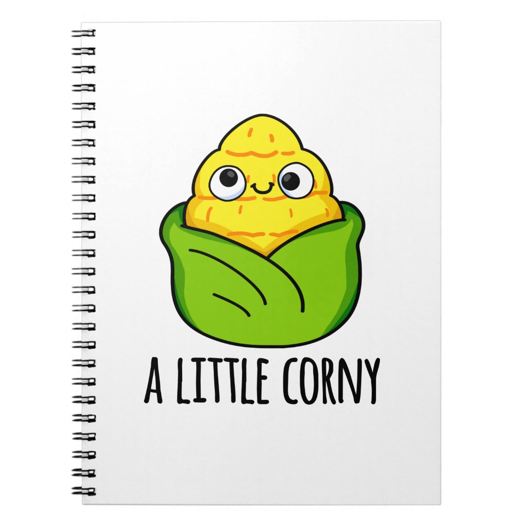 A Little Corny Funny Baby Corn Pun Notebook | Zazzle.co.nz
