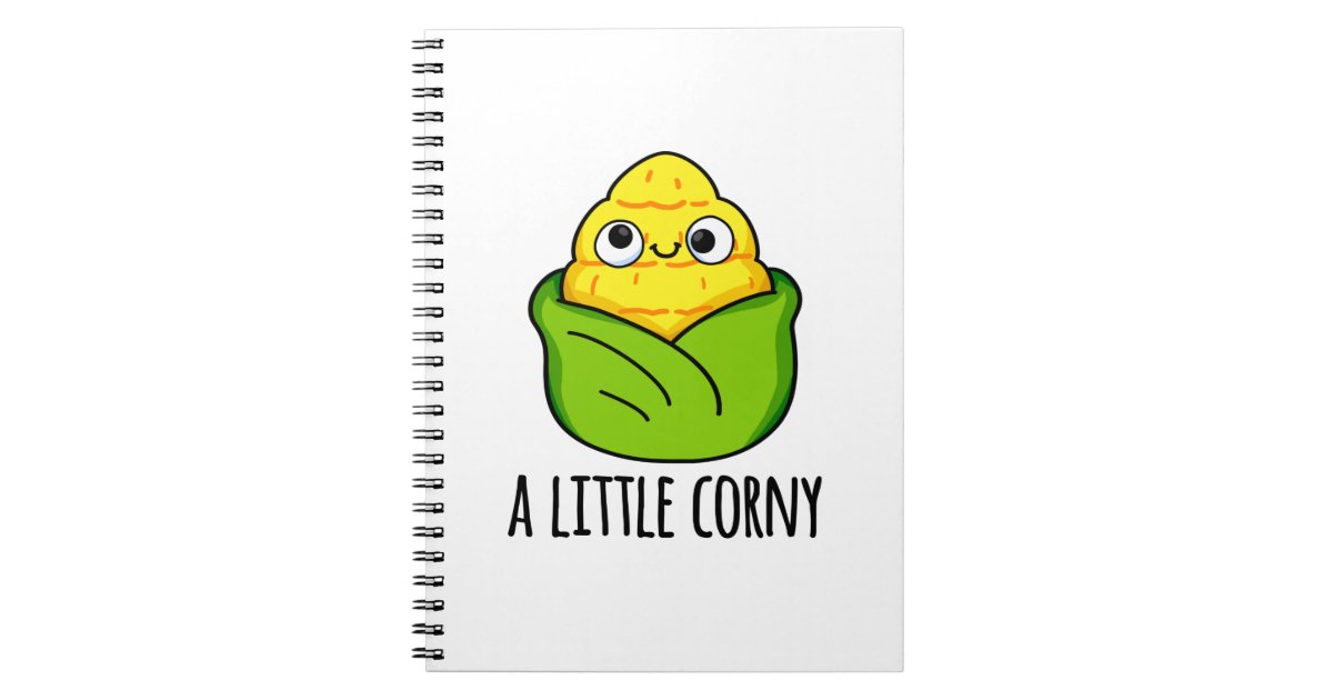 A Little Corny Funny Baby Corn Pun Notebook | Zazzle.co.nz