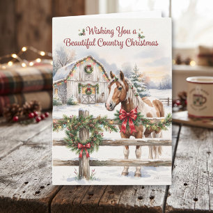 A Little Country Christmas Magic Card